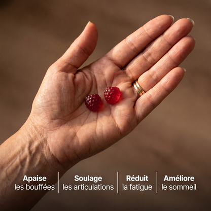 Mirazol — Gummies Équilibre Féminin & Confort Articulaire